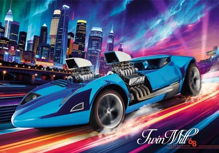 Пазл Trefl 1000 Hot Wheels Twin Mil (12092)
