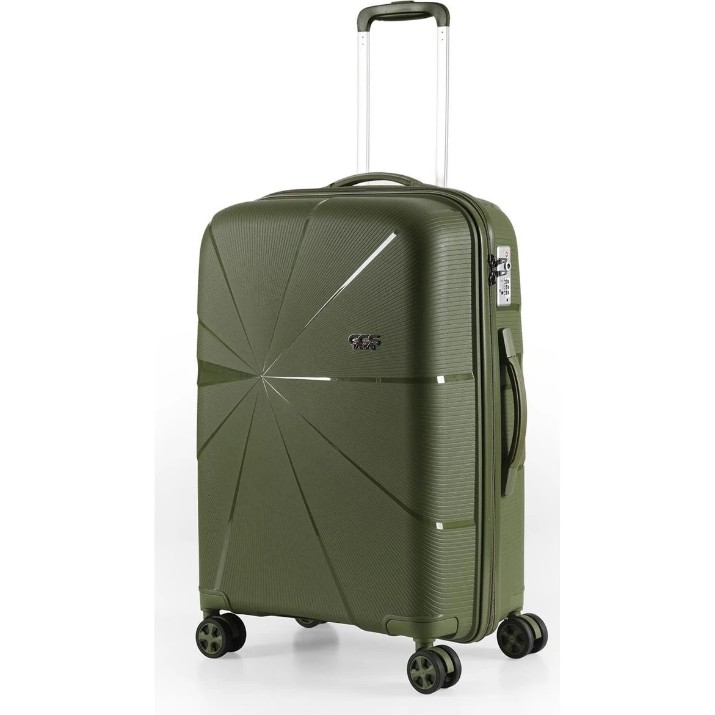 Чемодан CCS 5264 M Khaki