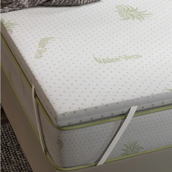 Topper Trendy Aloevera White 100x200cm GTR007602