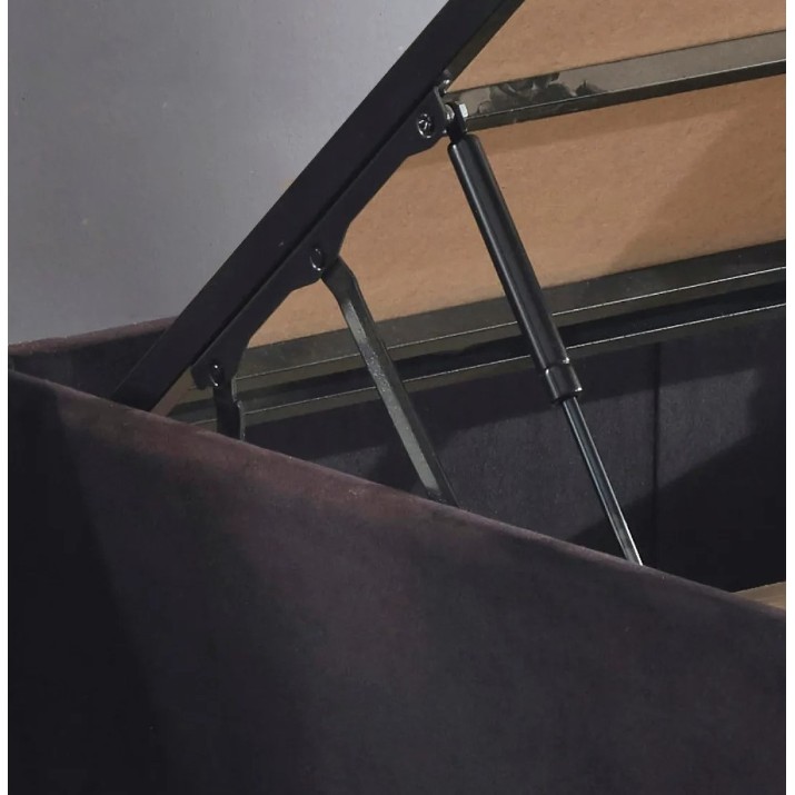 Кровать Trendy Ela Single Black 100x200cm GTR007217
