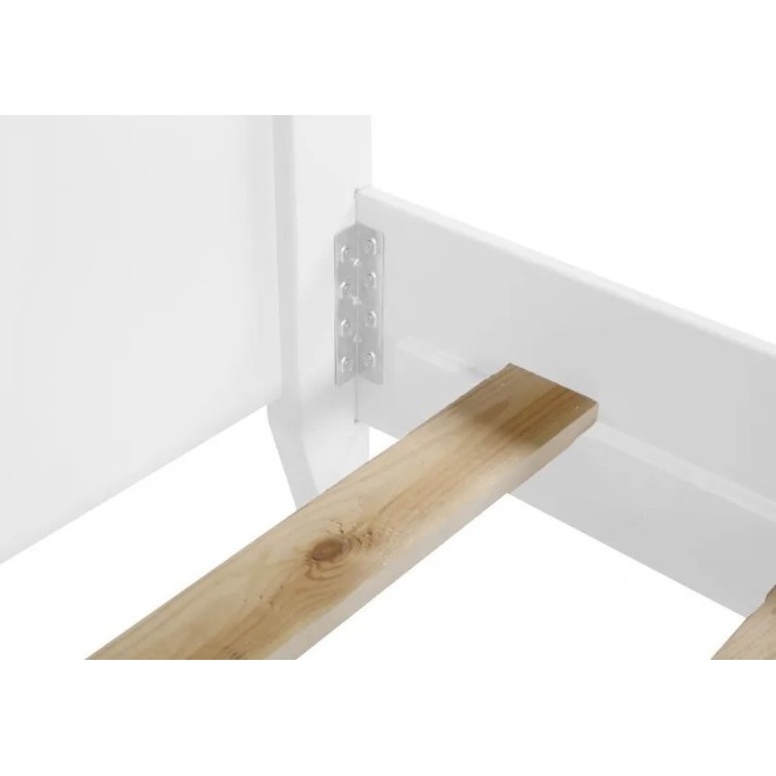 Кровать Trendy Fidan White/Oak 160x200cm GTR007461