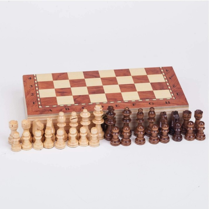 Şah New World Backgammon & Chess Set 2 in1(1680C)
