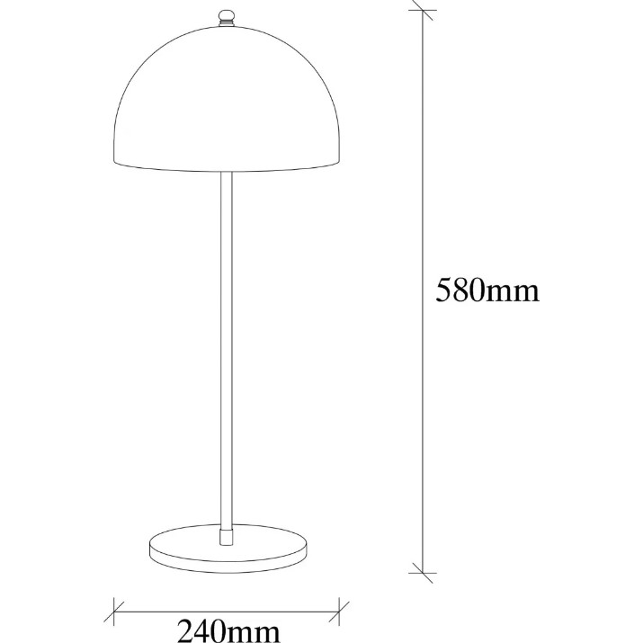 Настольная лампа Trendy Can NT 135 24x58x24cm GTR002816