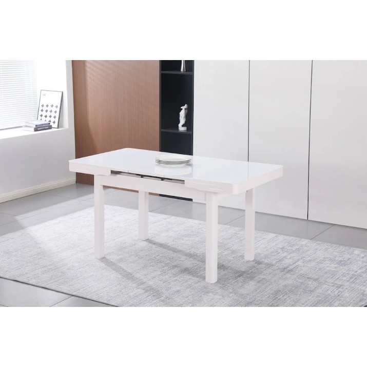 Masă pentru bucătărie M-Decor T1920 Alb
