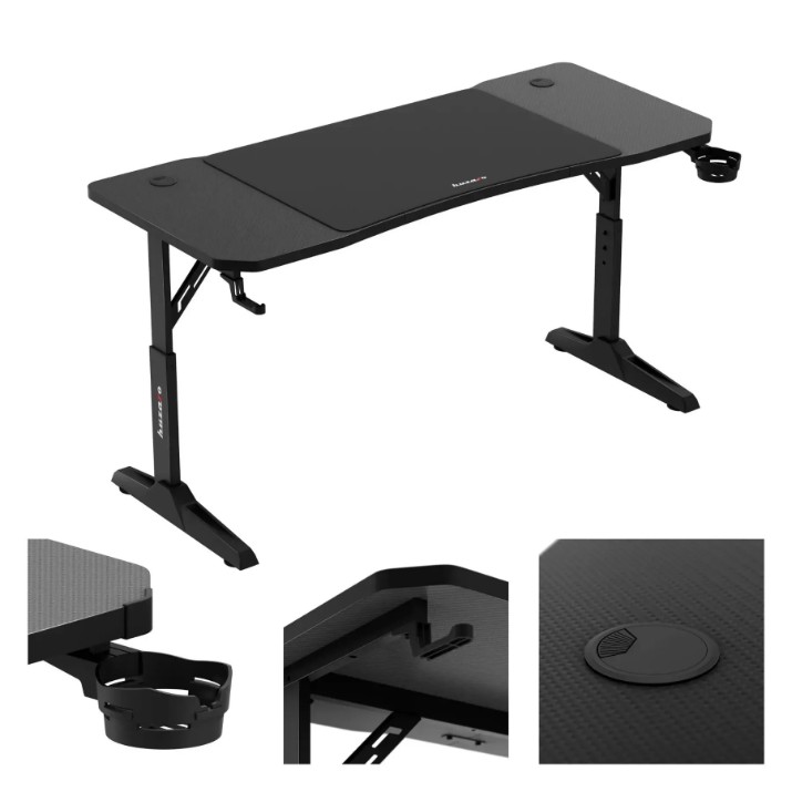 Masa de birou Huzaro Hero 4.6 Black