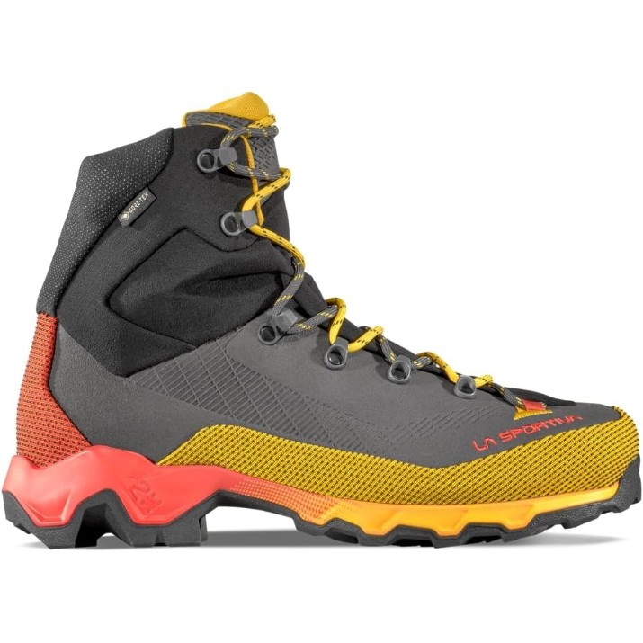 Ботинки мужские La Sportiva Aequilibrium Trek GTX Carbon/Yellow, s.47 1/2