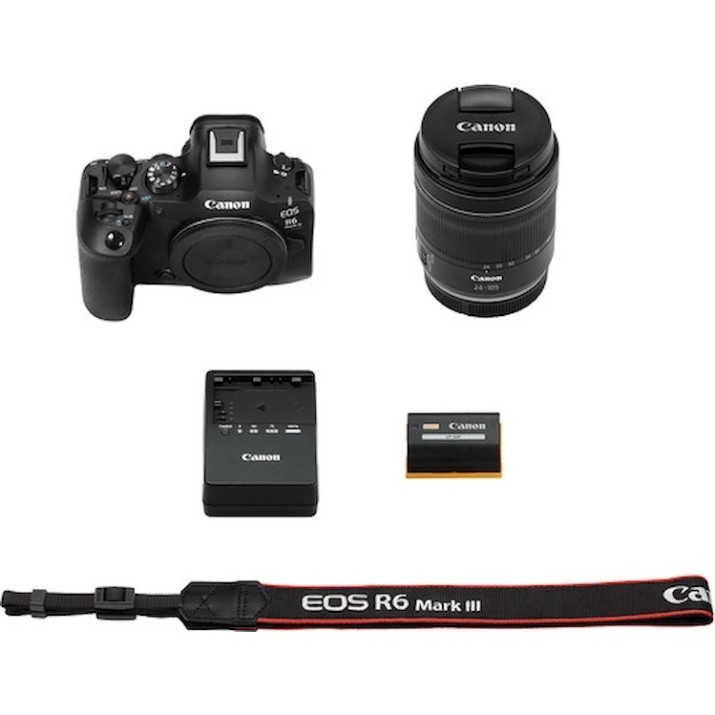 Aparat foto Canon EOS R6 Mark III & RF 24-105mm f/4-7.1 IS STM kit