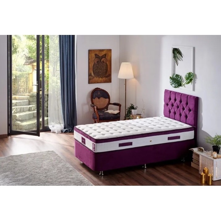Ортопедический матрас Trendy Violet White/Violet 90x200cm GTR007174