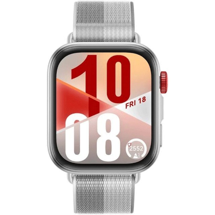 Смарт-часы Huawei Watch Fit 4 Grey with Silver Woven Strap