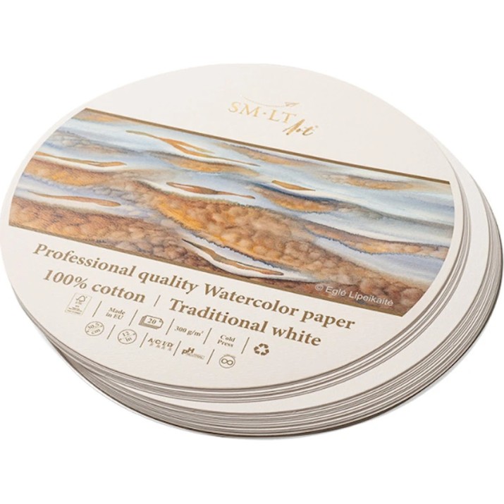 Sketchbook SMLT Professional D16cm 20pcs 300g (AS-20 (300)/PRO/FSC)