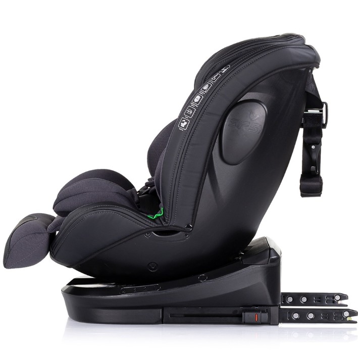 Scaun auto pentru copii Chipolino Hypnotic I-SIZE Isofix 360 40-150cm Anthracite (STKHYP0253AN)