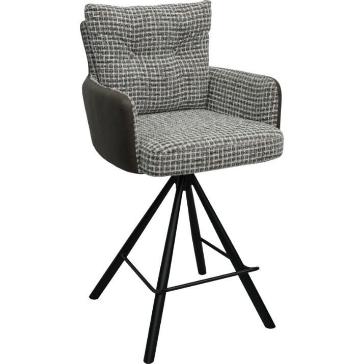 Барный стул Deco Santo B3048TV Dark Brown (SBSNT-SYF-DBRN)