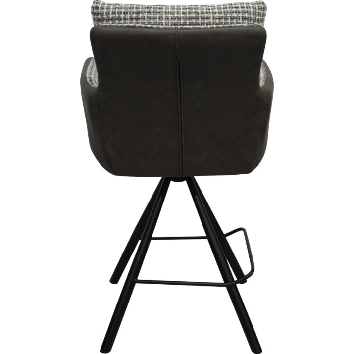 Барный стул Deco Santo B3048TV Dark Brown (SBSNT-SYF-DBRN)