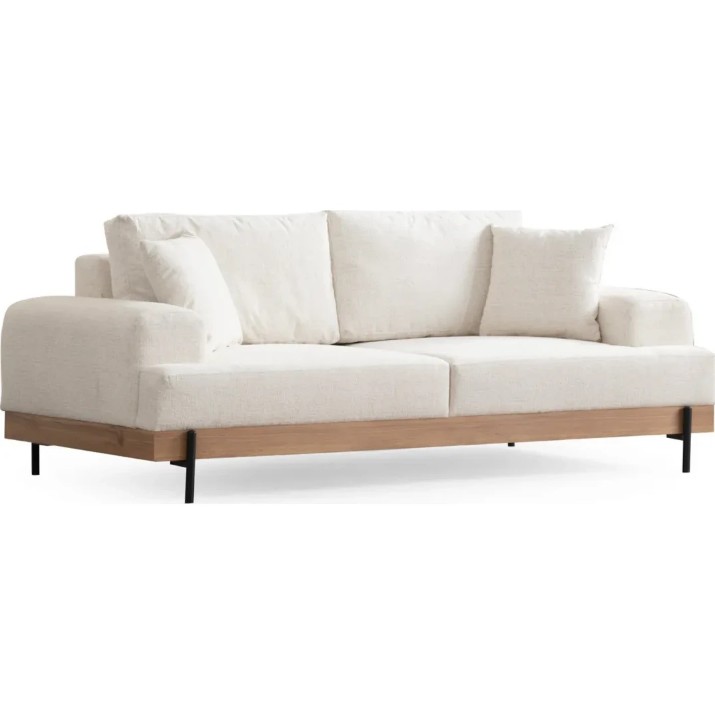 Диван Trendy Eti White/Oak 220x98x78cm GTR003264
