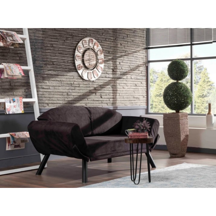 Диван Trendy Genzo Black 177x87x75cm GTR002993