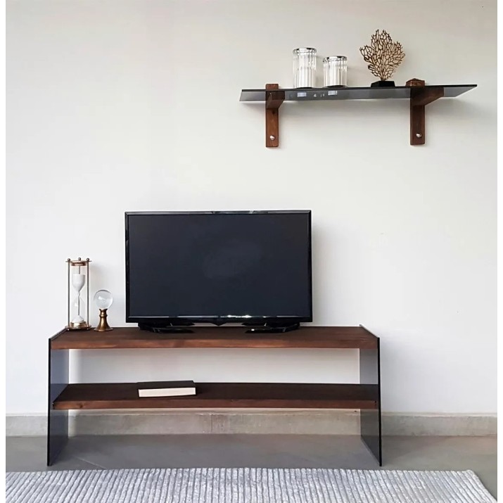 Тумба под ТВ Trendy TV101 Walnut 120x45x35cm GTR000325