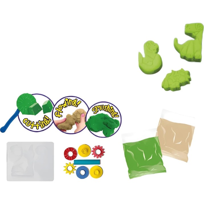 Кинетический песок Play Toys Dinosaur World (2144)