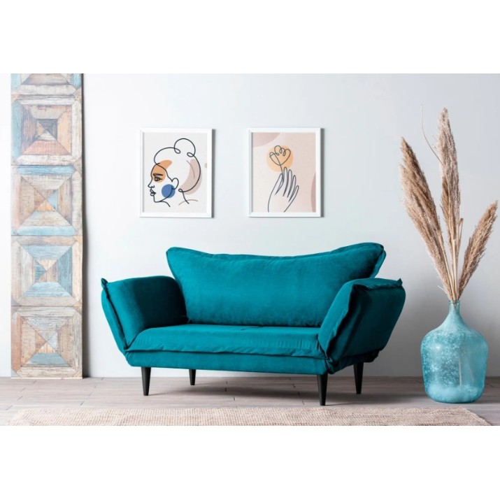 Диван Trendy Vino GR124\01 Petrol 150x85x60cm GTR003031