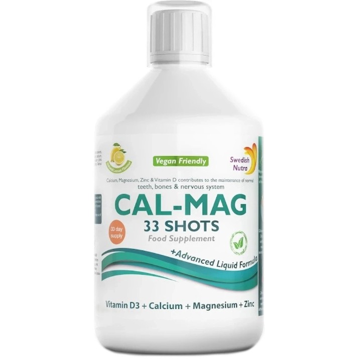Витамины Swedish Nutra Cal-Mag 500ml