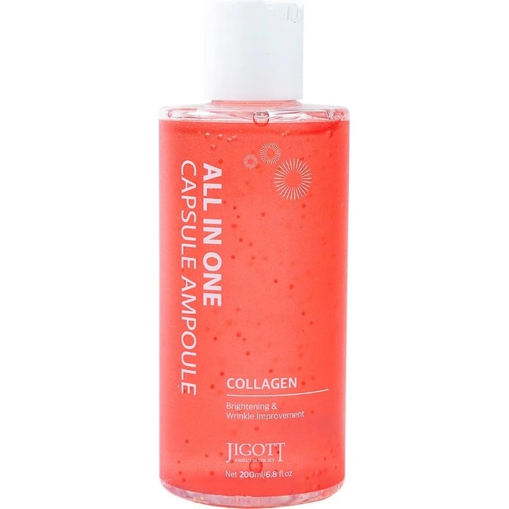 Сыворотка для лица Jigott All In One Collagen Capsule Ampoule 200ml