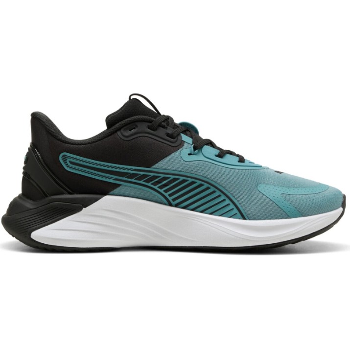 Кроссовки мужские Puma Pwr Hybrid Baltic Sea Blue/Lux Lime/Puma Black, s.44