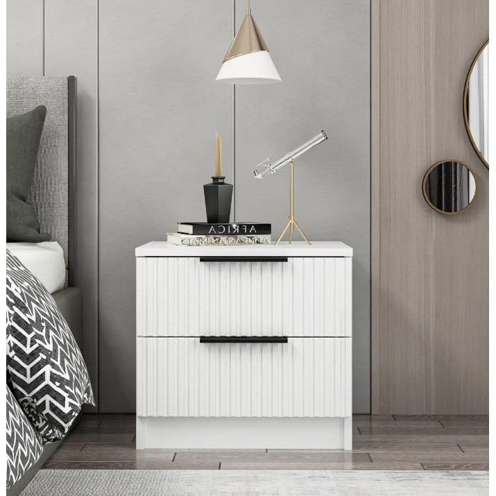 Noptieră Trendy Kale Plus 7910 White 50x40x47cm GTR003986