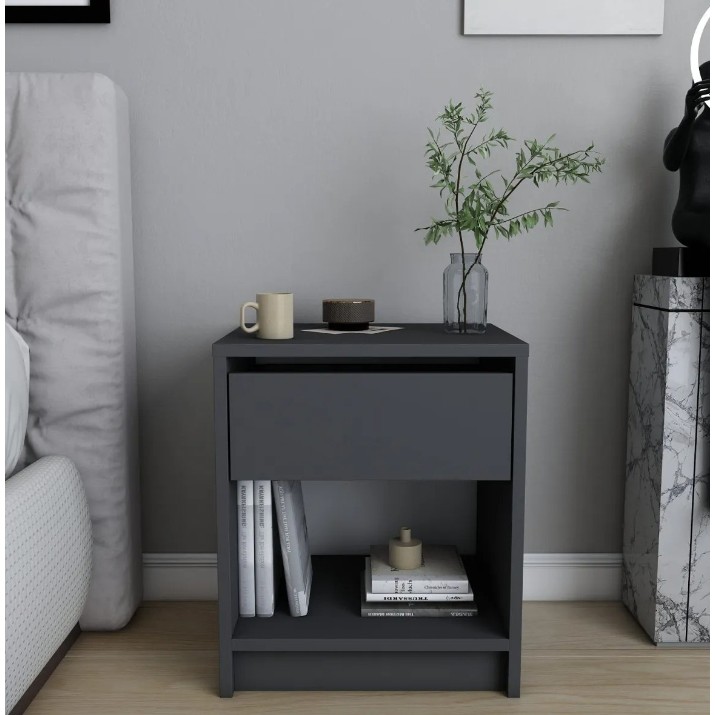 Noptieră Trendy Sheridan Anthracit 52.5x44.4x36cm GTR005899