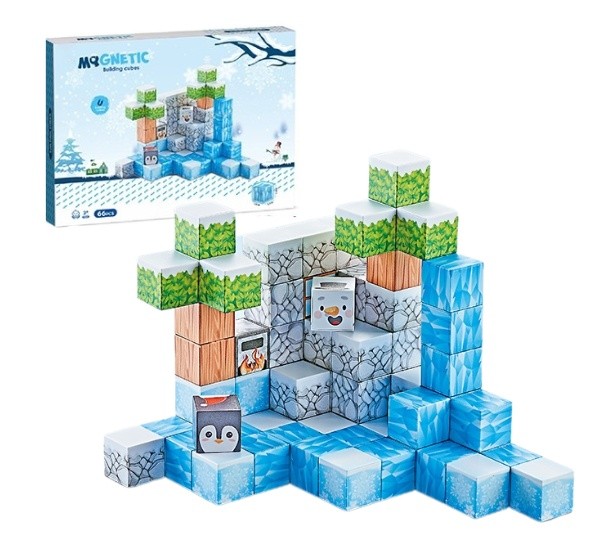 Конструктор Essa Toys Magnetic Building Cubes 66pcs (6920250718095)