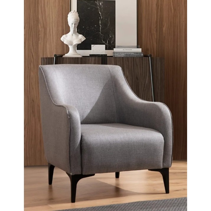 Fotoliu Trendy Belissimo Grey 94x77x87cm GTR001995