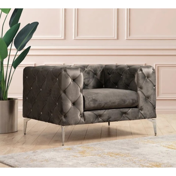 Кресло Trendy Como Anthracit 90x70x108cm GTR002101