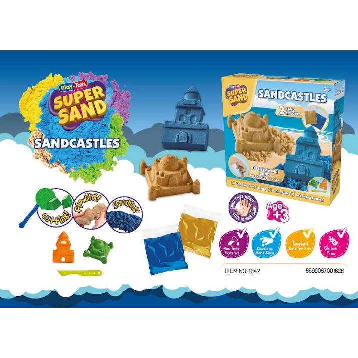Кинетический песок Play Toys Sand Castles (1642-2)