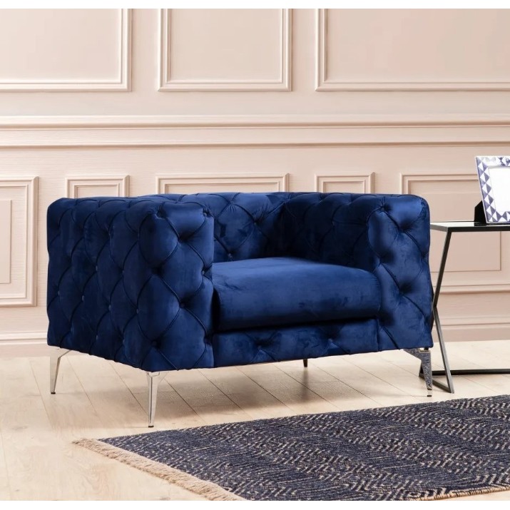 Кресло Trendy Como Navy Blue 90x70x108cm GTR002106