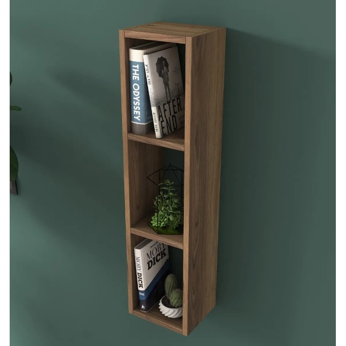 Навесная полка Trendy E3 224 Walnut 90x22.1x18.5cm GTR005501