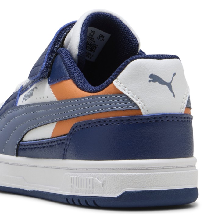 Кеды детские Puma Caven III Block Ac+ Ps Blue Jewel/Gray Sky/Puma White, s.28.5