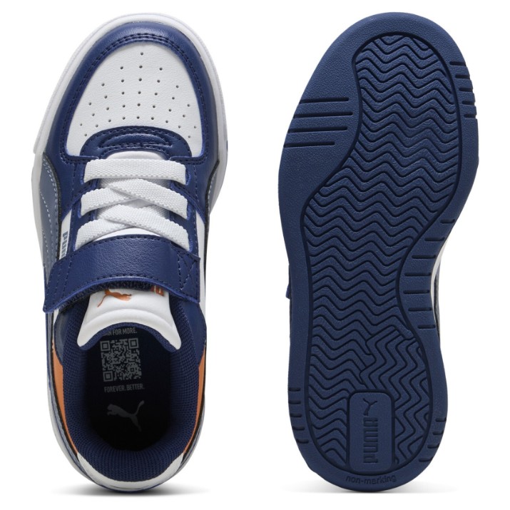 Кеды детские Puma Caven III Block Ac+ Ps Blue Jewel/Gray Sky/Puma White, s.34