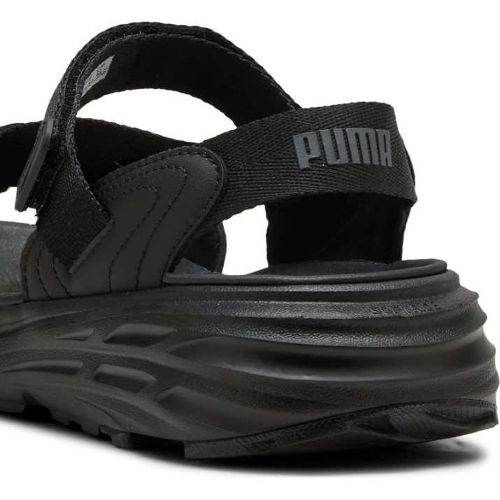 Sandale pentru copii Puma Hypnotic Lt Puma Black/Cool Dark Gray, s.39