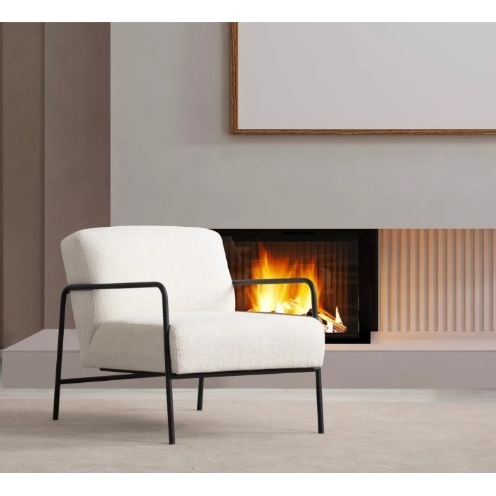 Fotoliu Trendy Eti Bergere White 90x70x75cm GTR002009
