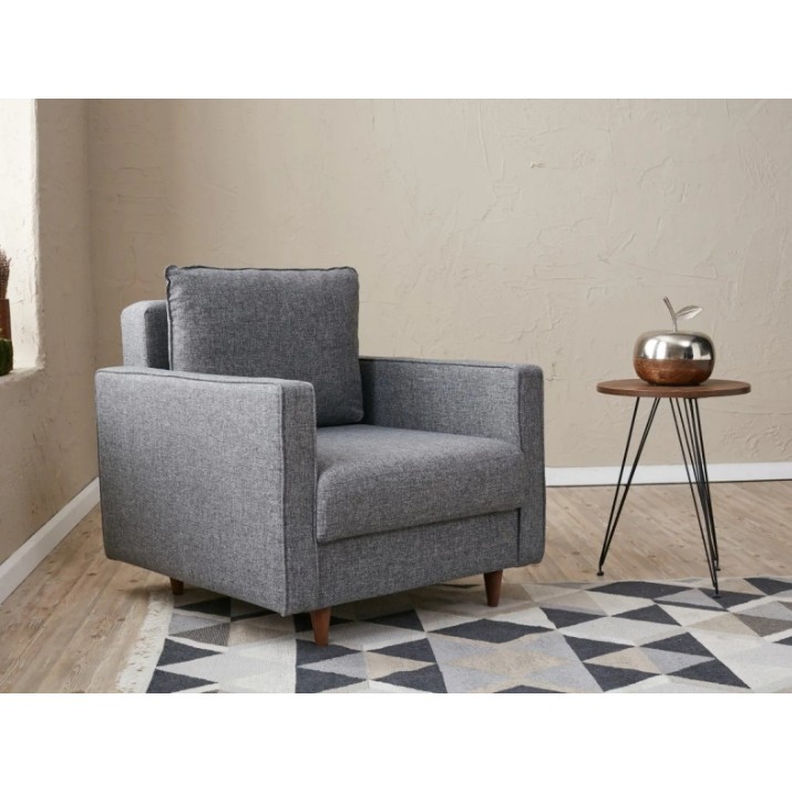 Fotoliu Trendy Eva Grey 85x90x82cm GTR001974