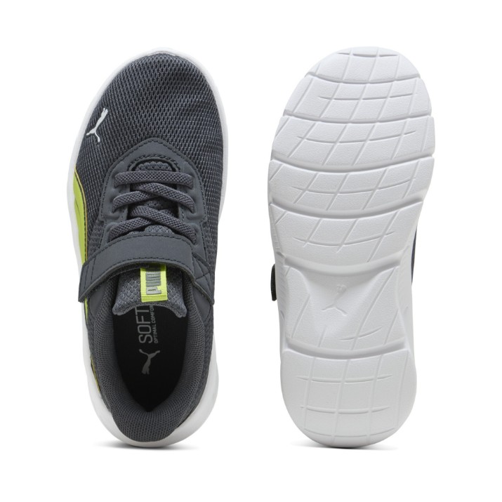 Adidași pentru copii Puma Flexfocus Modern Strong Gray/Puma White, s.27.5