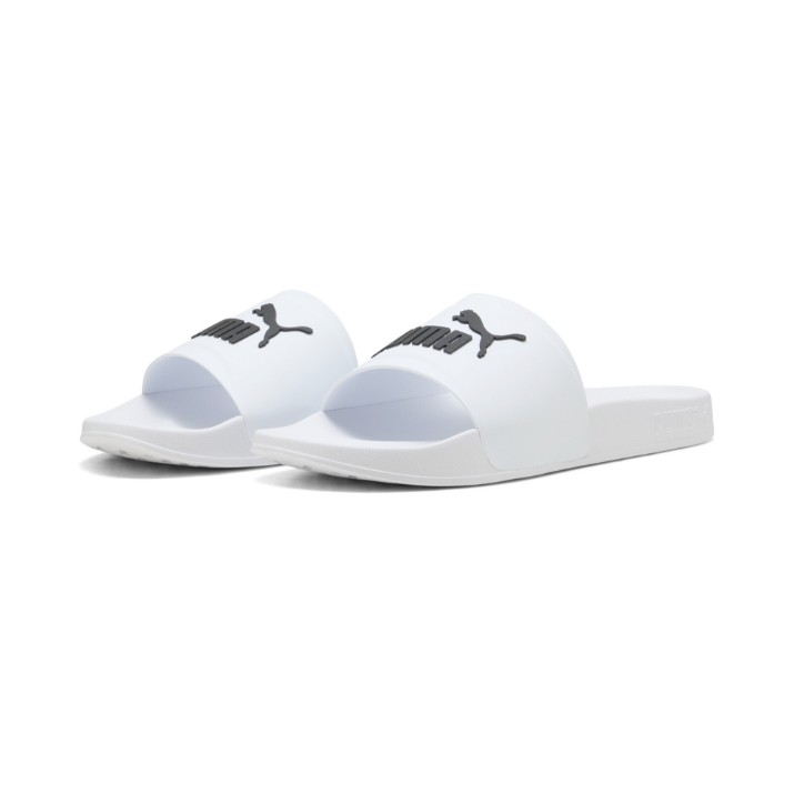 Șlapi pentru copii Puma Leadcat 2.0 Flex Puma White/Black, s.37