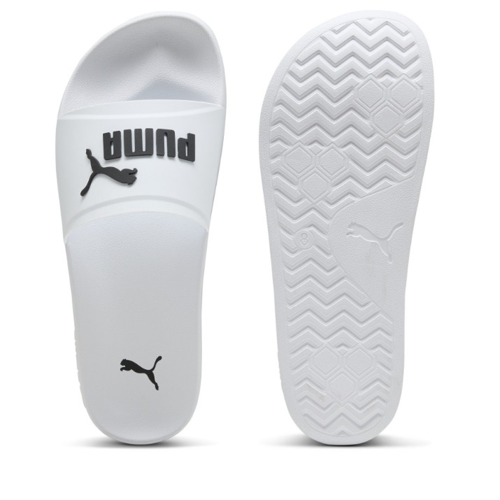 Șlapi pentru copii Puma Leadcat 2.0 Flex Puma White/Black, s.39