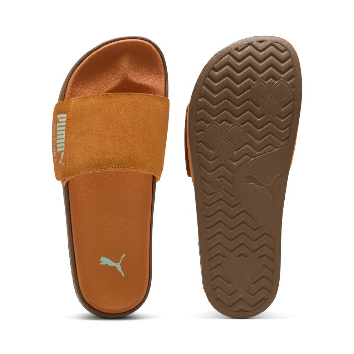 Șlapi pentru copii Puma Leadcat 2.0 Palermo Foil Vermillion/Mint Jelly/Gum, s.38
