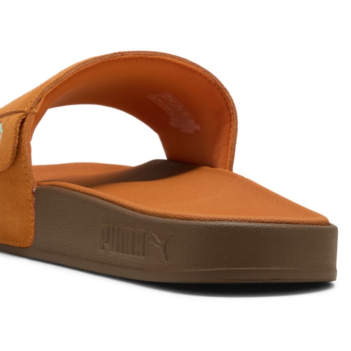 Шлёпанцы детские Puma Leadcat 2.0 Palermo Foil Vermillion/Mint Jelly/Gum, s.38