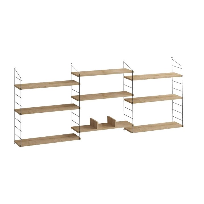 Raft de perete Trendy Laba Oak 216x85x20cm GTR006011