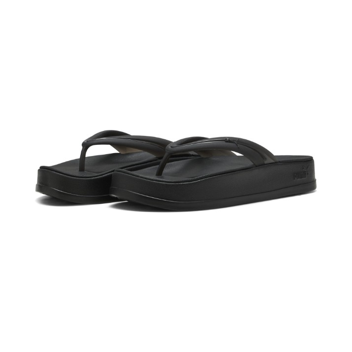 Șlapi pentru femei Puma Leadcat Platform Flip Puma Black, s.38