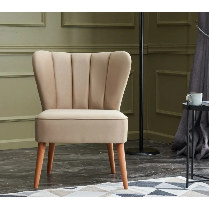 Fotoliu Trendy Layla Cream 65x65x80cm GTR002052
