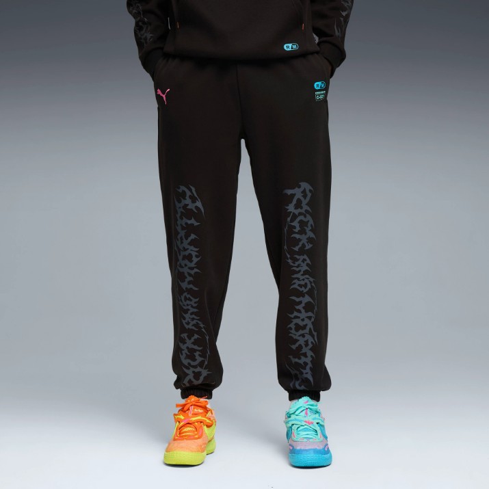 Мужские спортивные штаны Puma Hoops X Rick And Morty Sweatpant Black, s.M
