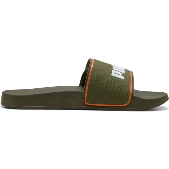 Șlapi pentru bărbați Puma Leadcat 2.0 V Loden Green/Puma White/Vermillion, s.40.5