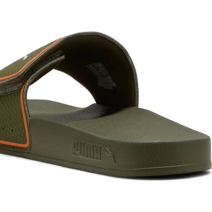 Șlapi pentru bărbați Puma Leadcat 2.0 V Loden Green/Puma White/Vermillion, s.40.5