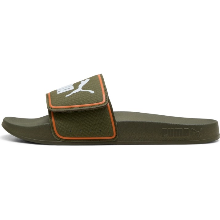 Шлёпанцы мужские Puma Leadcat 2.0 V Loden Green/Puma White/Vermillion, s.43